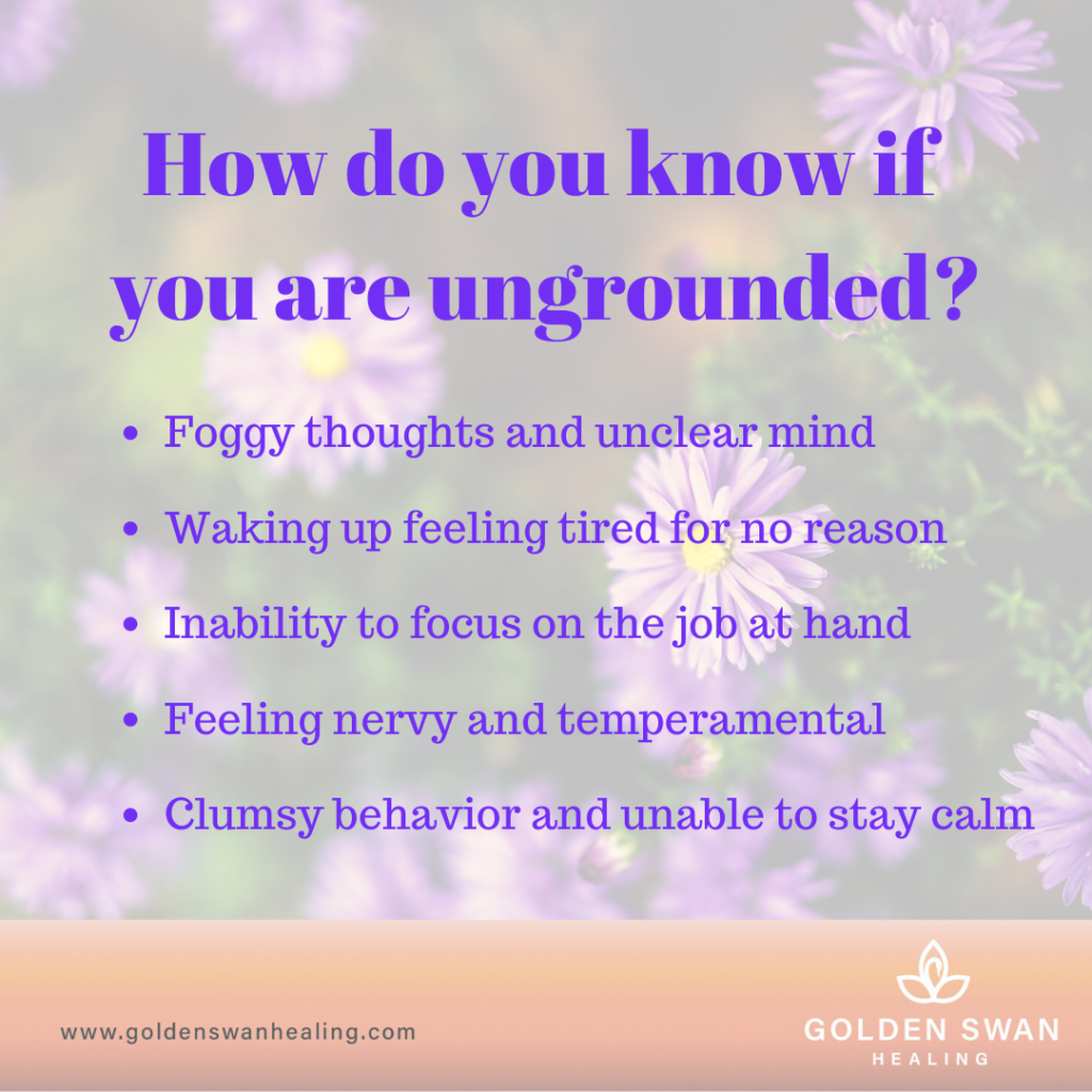 Are you ungrounded? Golden Swan Healing