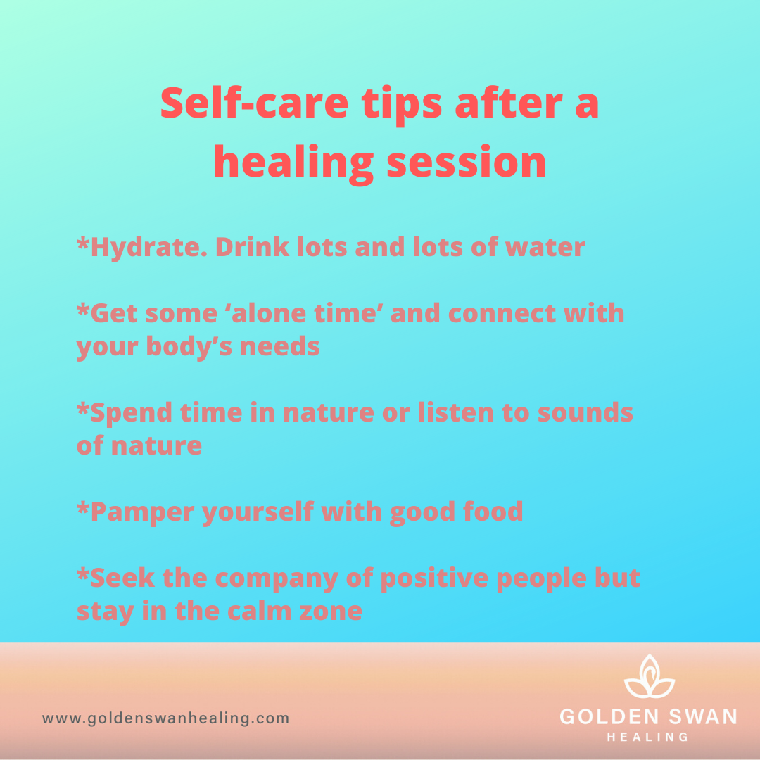 Self-care post healing