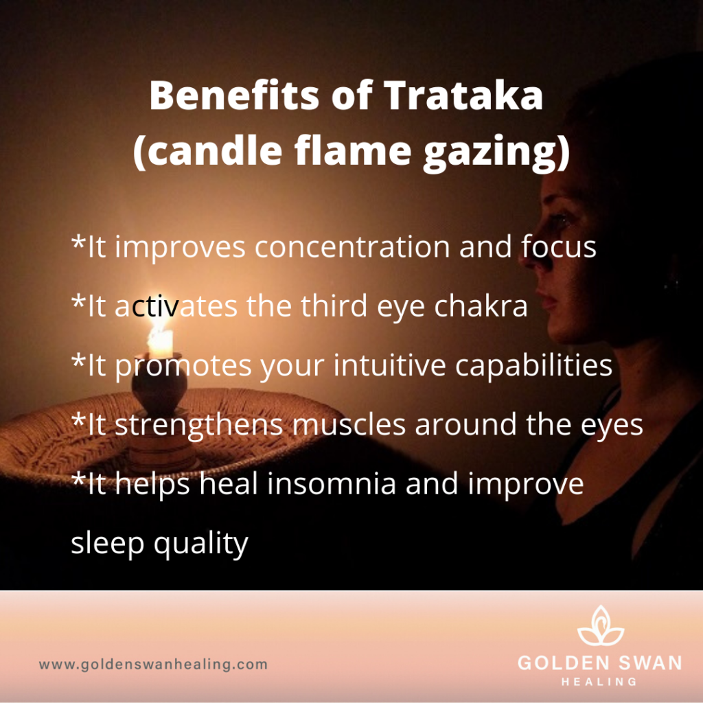 How to practice Trataka Golden Swan Healing