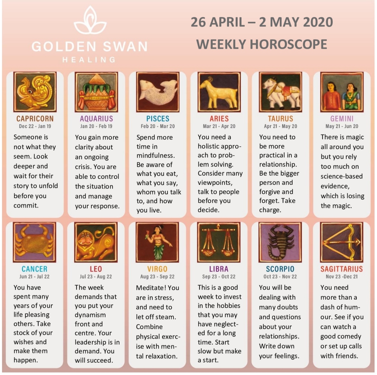 Weekly horoscope