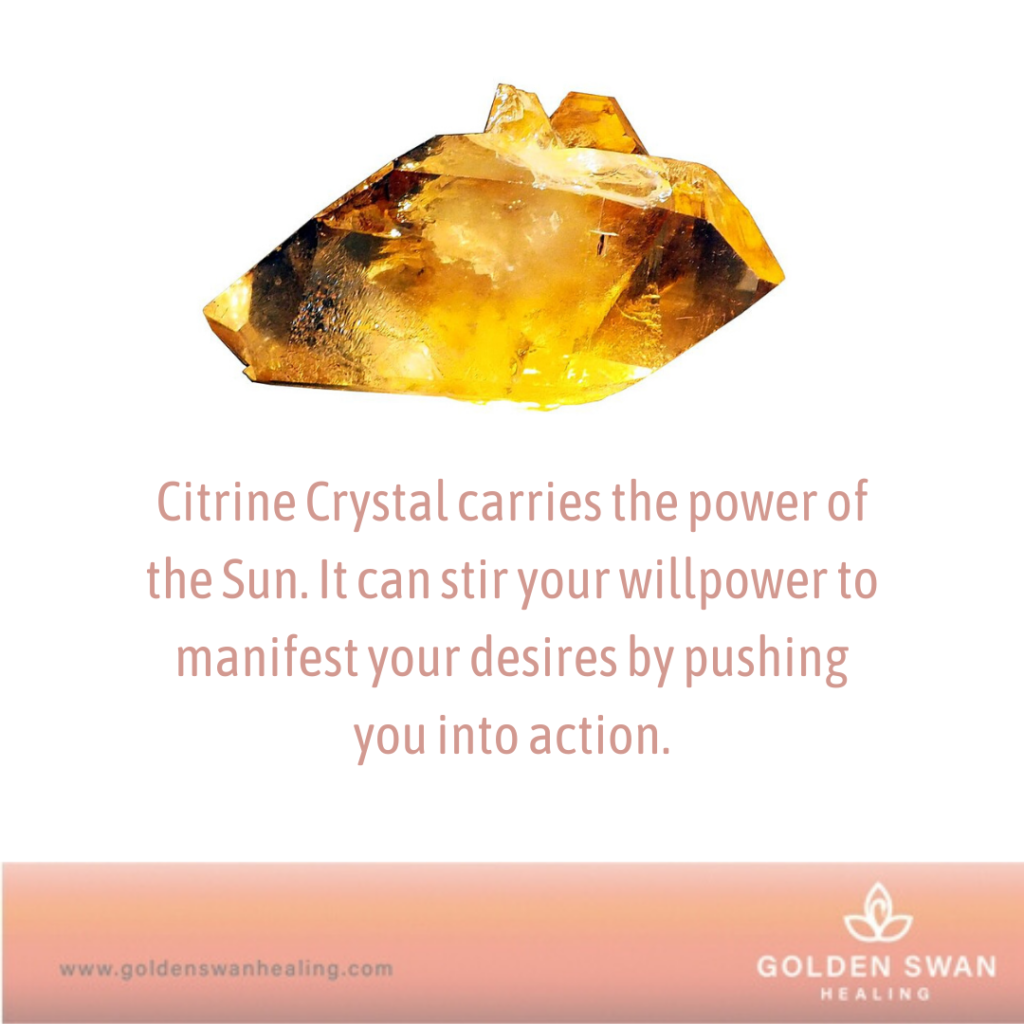 Citrine Crystal Benefits Golden Swan Healing