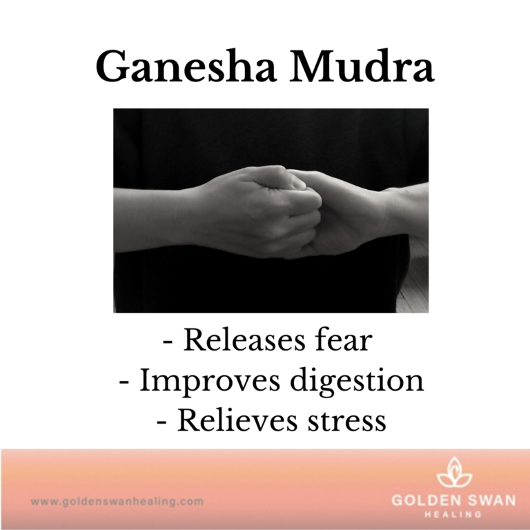 Ganesha Mudra Golden Swan Healing