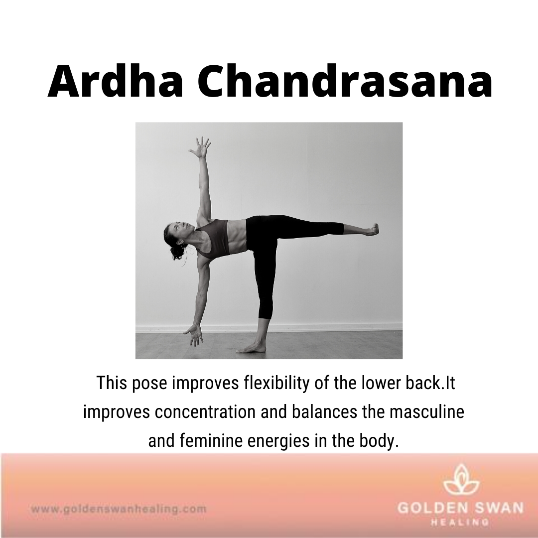 Ardha Chandrasana Yoga Pose