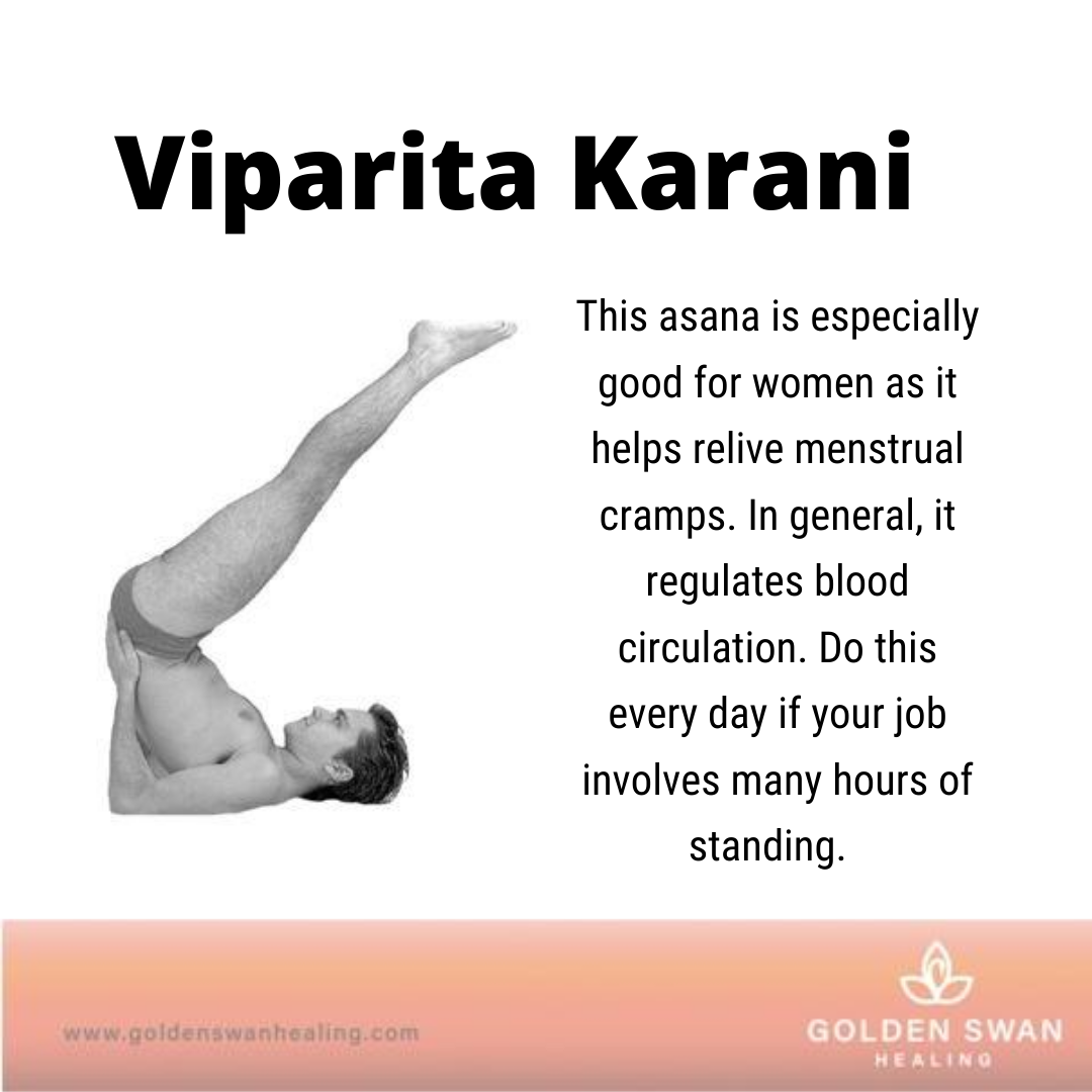 Young Woman Performs Viparita Karani Pose On Mat Indoors Stock Photo -  Download Image Now - iStock